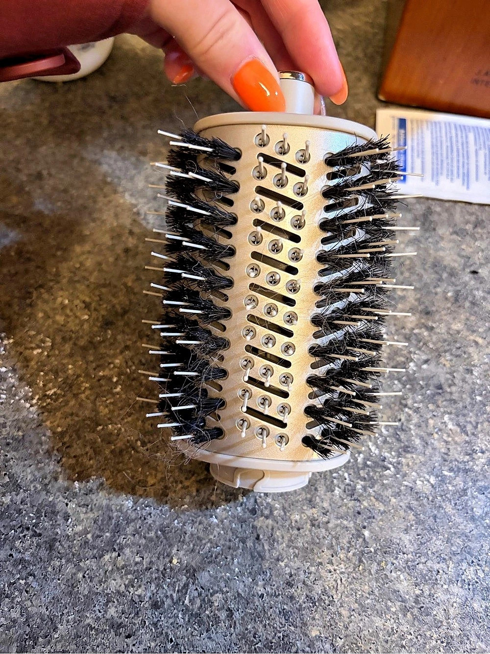 Shark FlexStyle Round Brush Attachment Beige & Black